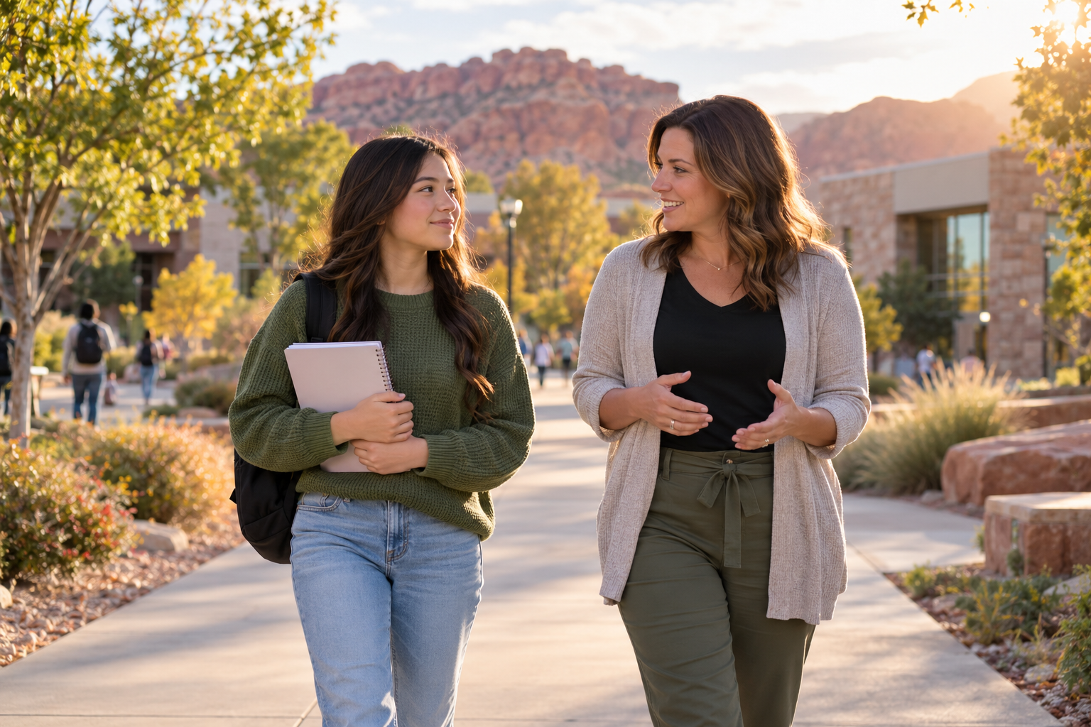 Structured school support for a struggling teen girl